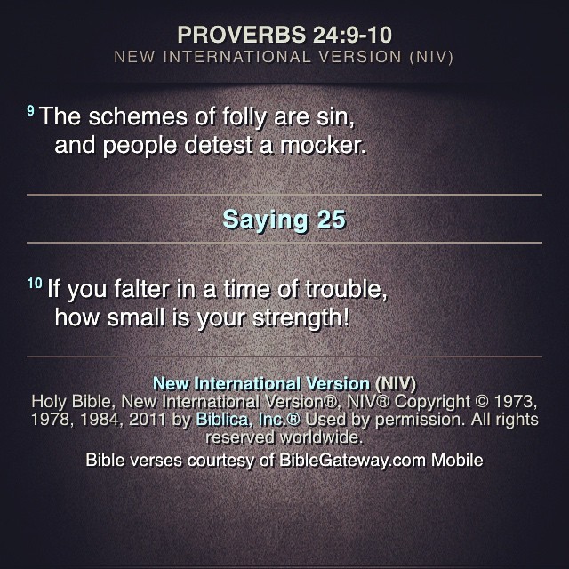 #proverbs #oneyearbible