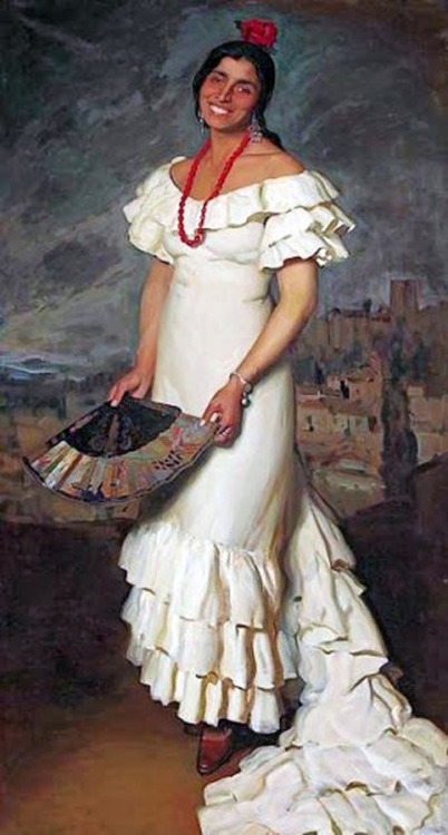 “Armonía en blanco"  by Francisco Soria Aedo, 1928-30