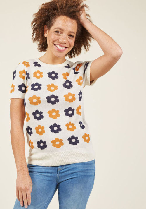 littlealienproducts:Flower Power Shirt from ModCloth
