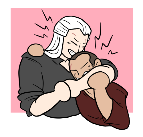 benevolenterrancy:@lookoutrogue I feel very very very positively about these dumb witcher boys and y