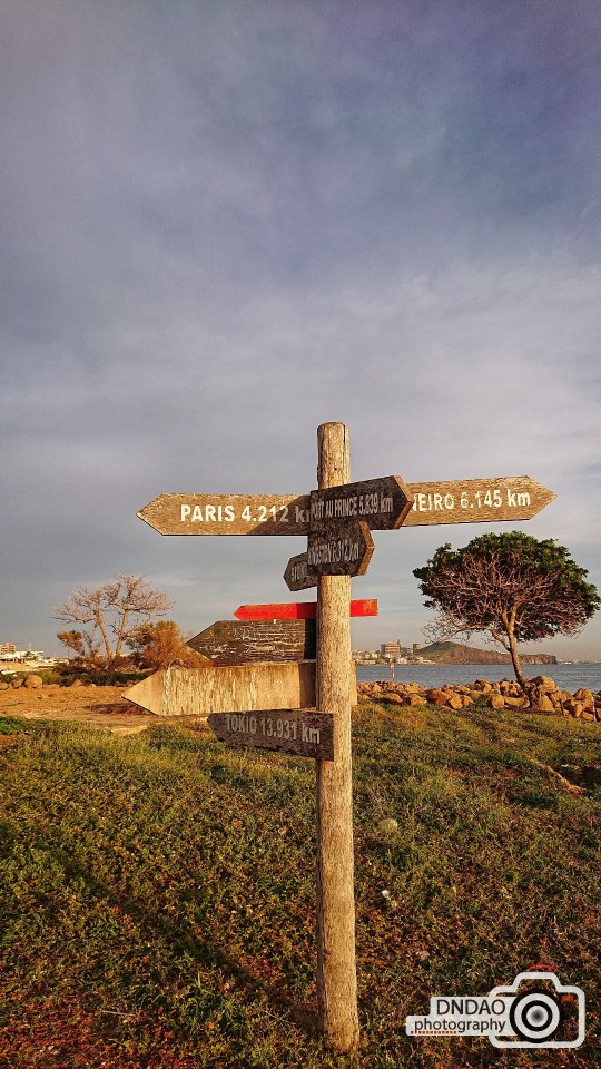 La Pointe Des Almadies, Dakar. The Westmost Point Of Continental Africa