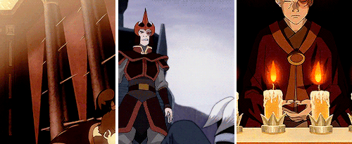 Zuko + (almost) Every Wardrobe Change Throughout Avatar The Last Airbender