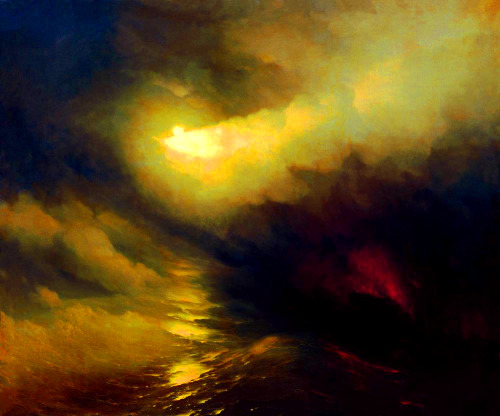 nigra-lux:AIVAZOVSKY, Ivan (1817-1900)Creation of the World (Сотворение мира)1864Ed. Orig. Lic. Ed.