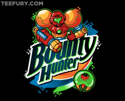 gamefreaksnz:  The Quicker Bounty Hunter by Atomic Rocket - For sale on January 6th at Teefury USD บ for 24 hours only