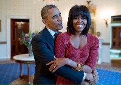 sintisinmi:  Obama and Michelle   ❤