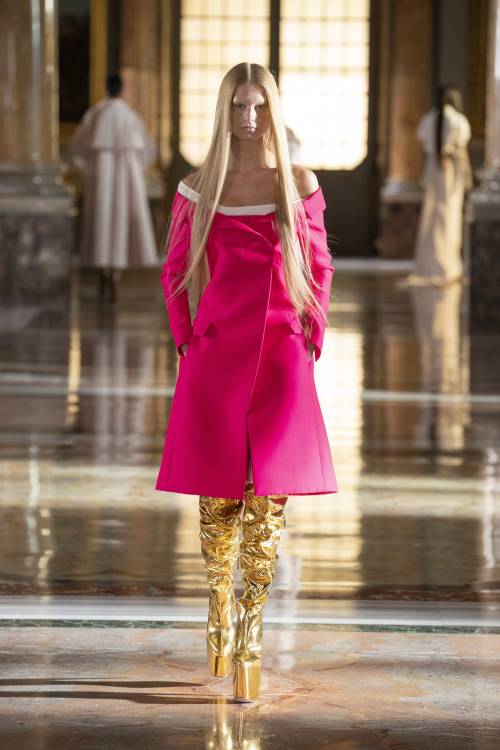 Valentino spring 2021 haute couture.This spring collection is telling us a story of how our lives we