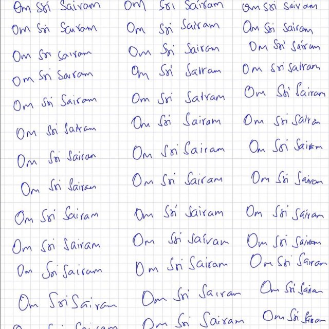 I started writing many Om Sri Sairams today in my digital book and feel much much better. It’s a miracle. Best wishes ! You may also try the same! (at Bangalore, India) https://www.instagram.com/p/B5XeGqrAkxg/?igshid=14i0jrfjammux 