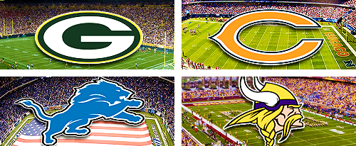 thegameswelove:  National Football League teams and their stadium (inspired by x)   Back in action!