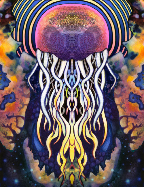 thelookingglassgallery:  “Jellyfish” by Colin Javel 