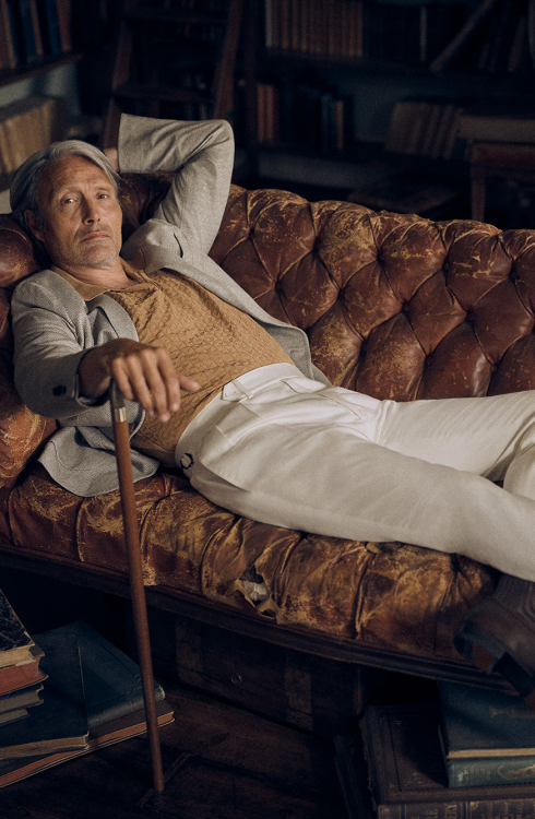 malebimbo: Mads Mikkelsen by Charlie Gray - The Rake (June 2021)