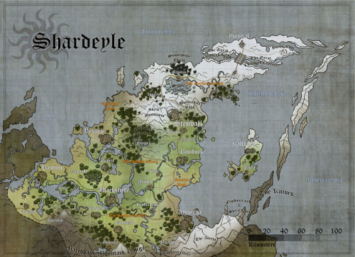 fisherrend: Shardeyle: UpdatedSame artwork, but updated look! My most developed country of Vulkri th