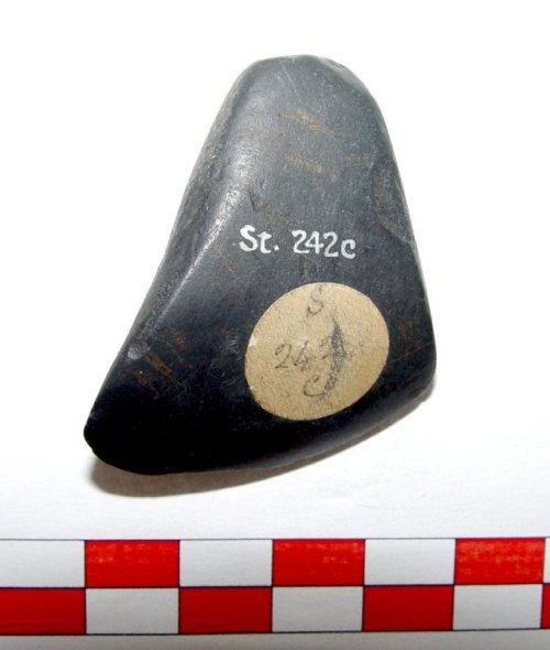 Neolithic or Bronze Age adzes (France):Small polished stone adze, with rounded sides and butt (3.6cm