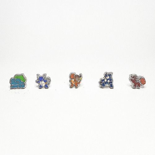 ¡️! Mismatched Pokemon Anime Stud Earrings Pair#craft #handcrafted #handmade #accessories #accesso