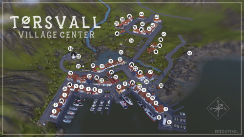 » Tørsvall Village Center Map «Updated May 2022New map update! Yep I’m