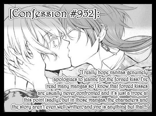 Vanitas No Carte Confessions — “I really hope vanitas genuinely apologizes  to