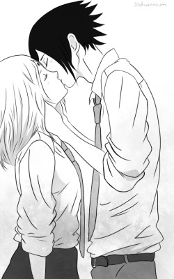 ssdivinorum:  I miss sasusaku so much these days… I was inspired by aoharuride.