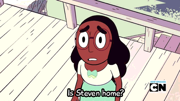 “Oh. Hello… Connie…?”(Steven Pulls a Scott Pilgrim)
