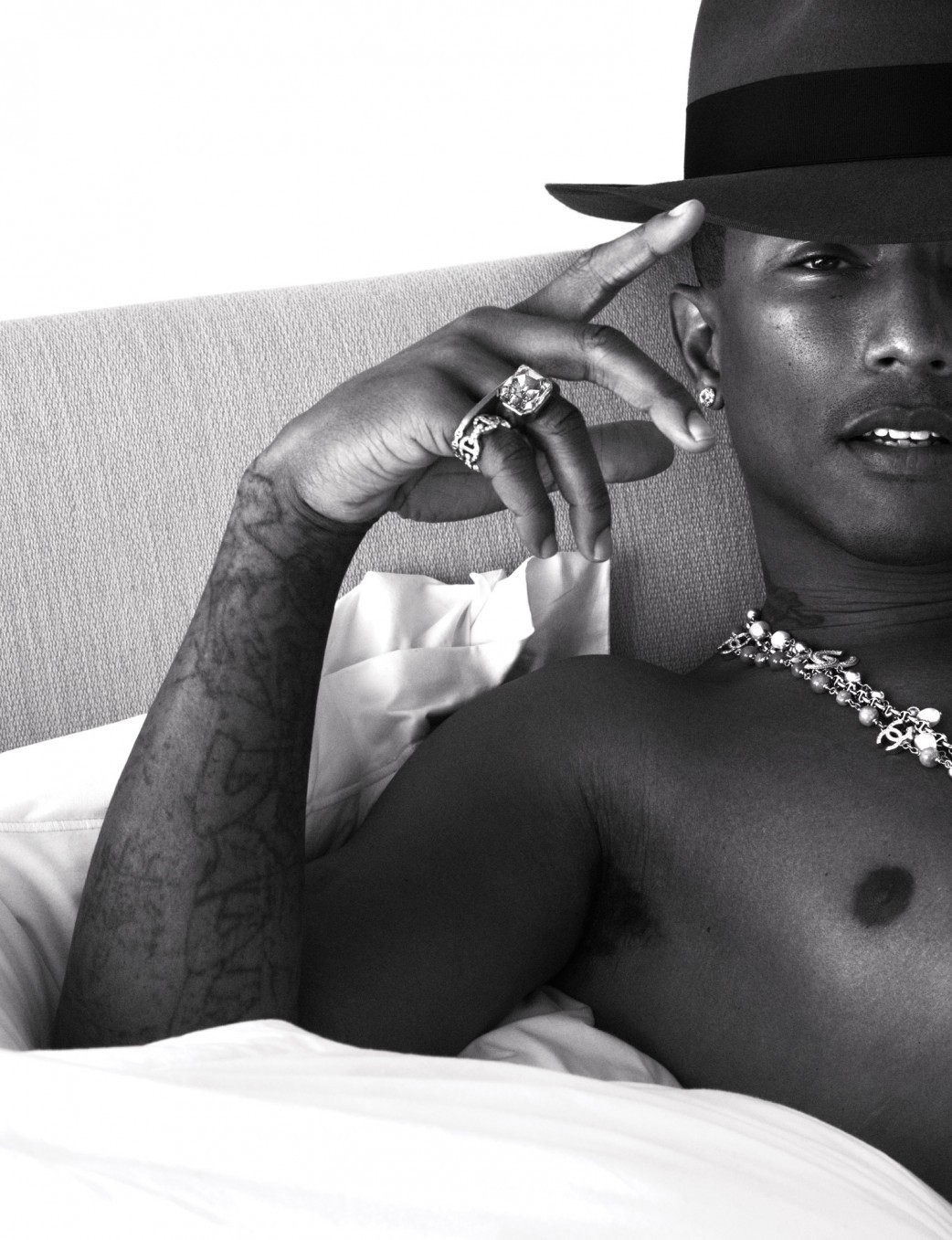 howtobeafuckinglady:  Tyra Banks, Naomi Campbell, Pharrell Williams, and Ciara photographed