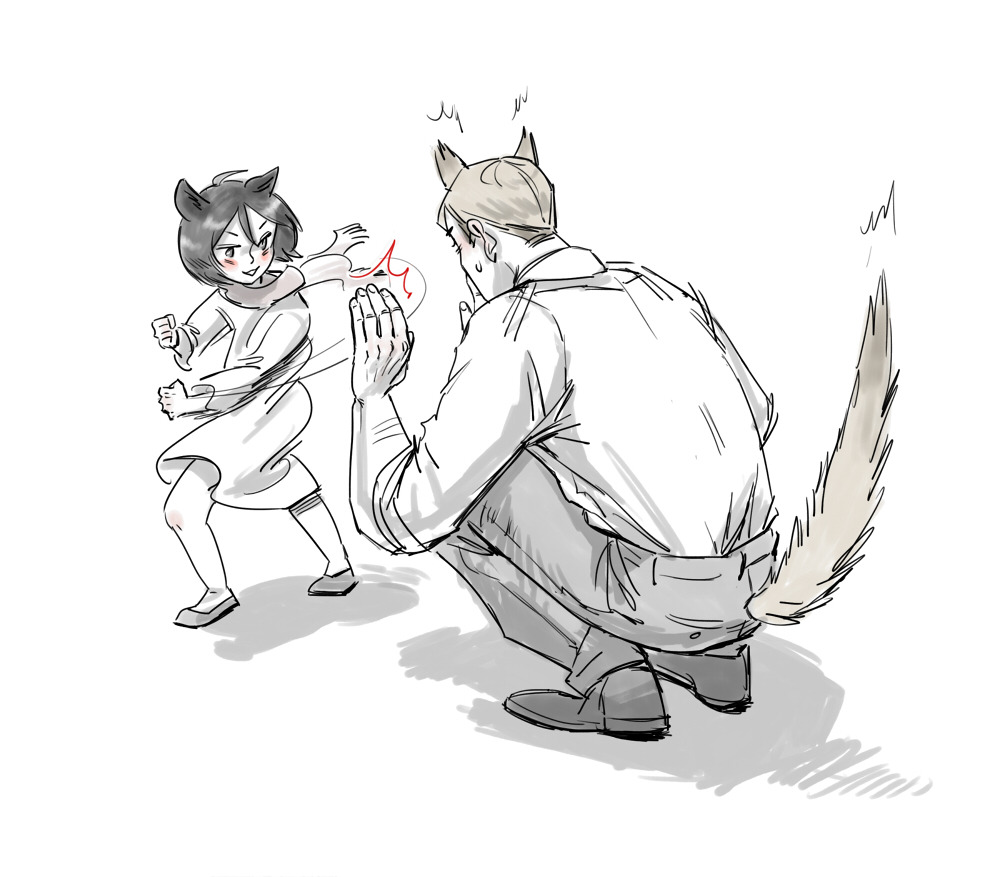 februeruri:  and then there’s humanity’s lamest catdad more catdads: =(눈ェ눈