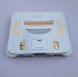 shop-cute:  Custom N64 Triforce Console .65