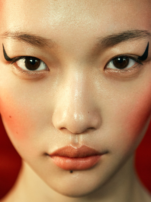 sickymag: RED for sickymag.com Photography Lane LangModel Junli Zhao at China BentleyHair 