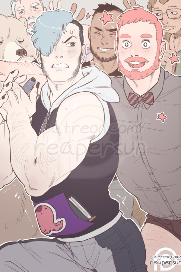 sweetbearcomic: ~Support me on Patreon~ A  full size Umami at the party~ Since I’m