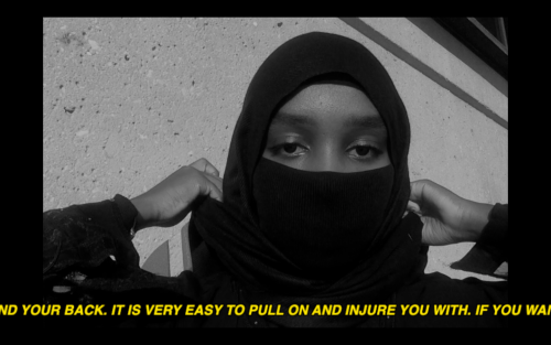 paltalking: communistcoppola: paltalking: A VIDEO ON HIJAB SAFETY// VISUALs watch here  Hey, if