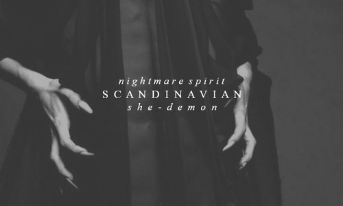 fvlklvre:nattmara | scandinavian she-spirits who sit upon the chests of their sleeping victims and t