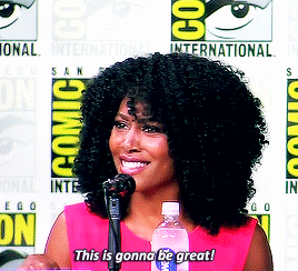 netflixdefenders:  Simone Missick on Misty Knight“This iconic woman who is so strong,