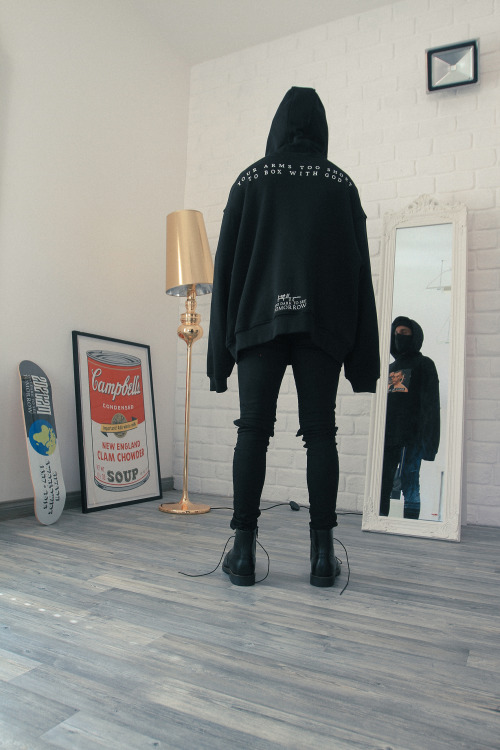 Arms Too Short Hoodie / By Too Dark To See Tomorrow “2D2C2M”