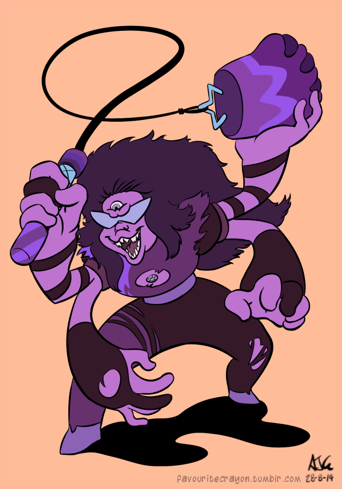 favouritecrayon:  SugiliteGarnet: Amethyst, fuse with me.Amethyst: [excited screaming]Manga