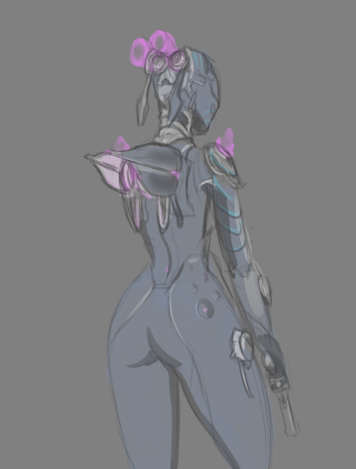 Quick sketch of one of my favorite frames, Nova Prime!