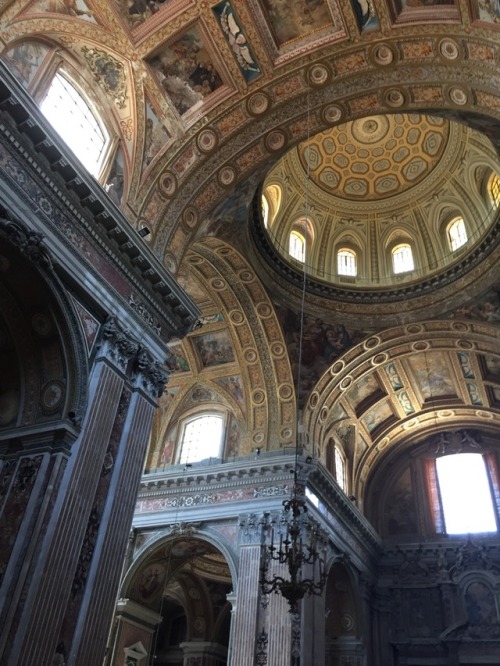 therepublicofletters: Chiesa del Gesù Nuovo in Naples, Italy