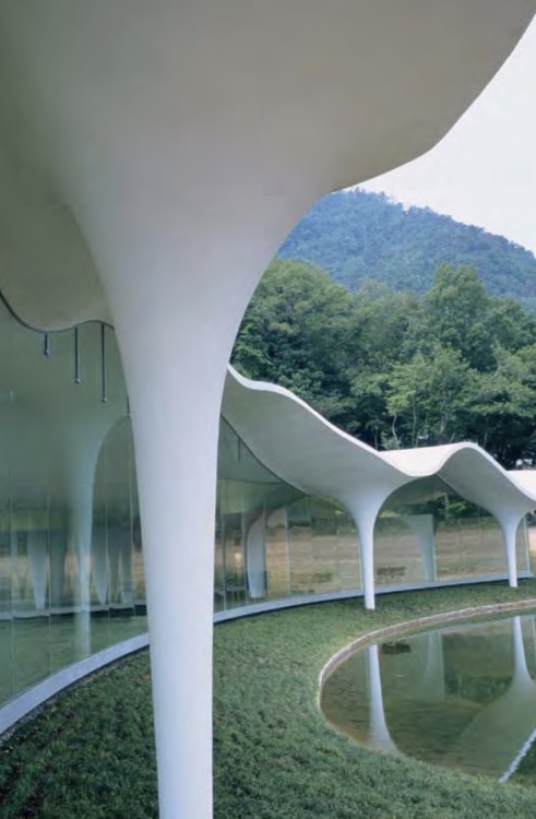 inthenoosphere:Forest of Meditation, designed by architect, Toyo Ito, in collaboration with structur