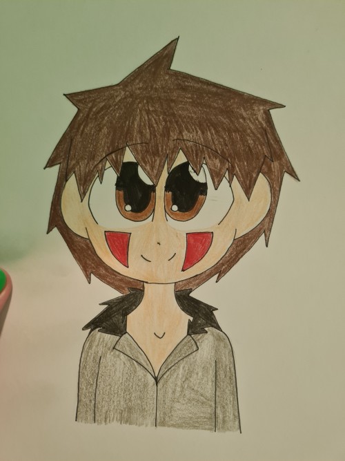 I'm Redrawing Some Old Art For Fun, Here's One Of Kiba I Did