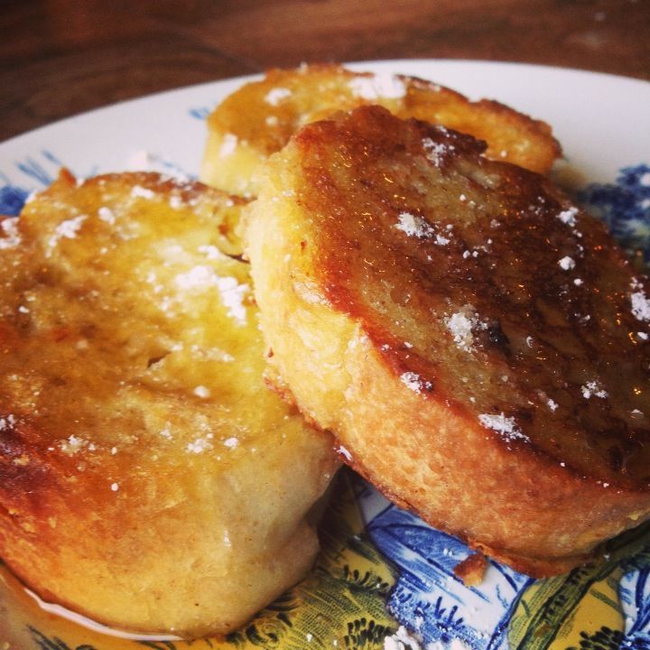 the-vegan-librarian:  This morning I made vegan french toast, and it was literally