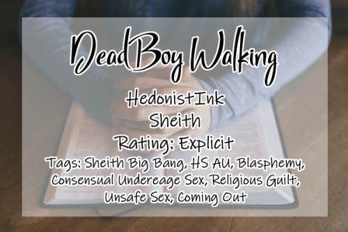 Title: Dead Boy Walking Fandom: Voltron Pairing: Sheith Rating: Explicit Additional Tags: Sheith Big