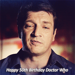  Happy 50th Anniversary, Doctor Who! [x]