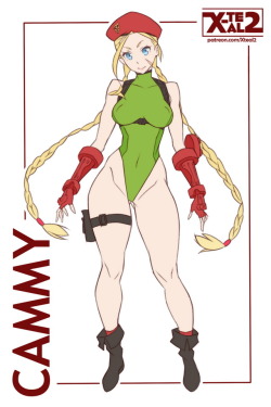 x-teal2:  A new design to Cammy by me :3My