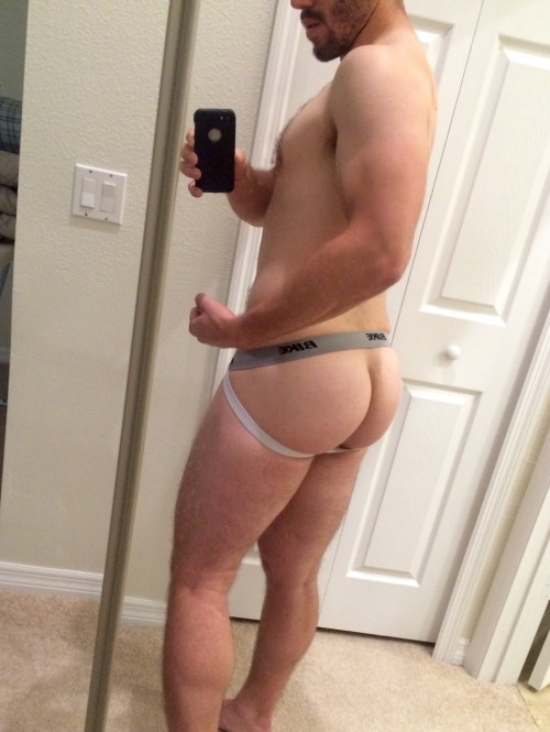 lostmygymshirtagain:  Because it’s a jockstrap kind of night…