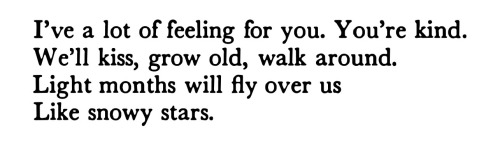 louisegluck:Anna Akhmatova, tr. by D. M. Thomas, from “The Road is Black.”