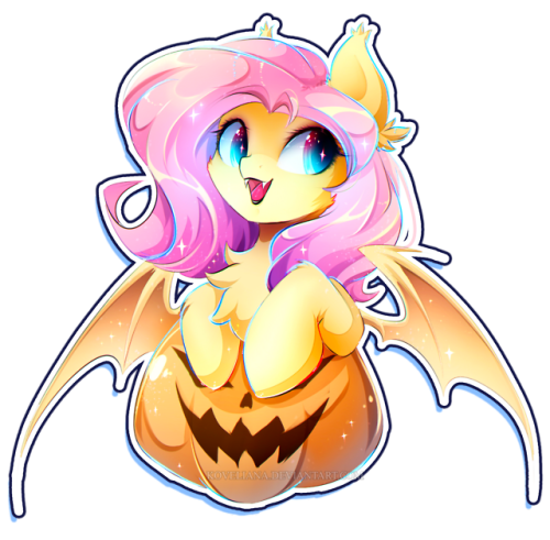 koveliana: Just a little halloween sticker ^_~  