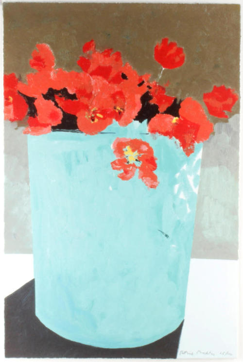 Still Life   -   Patrick ProcktorIrish,  1936–2003Coloured lithograph,  25/100 , 685 x 455 cm.