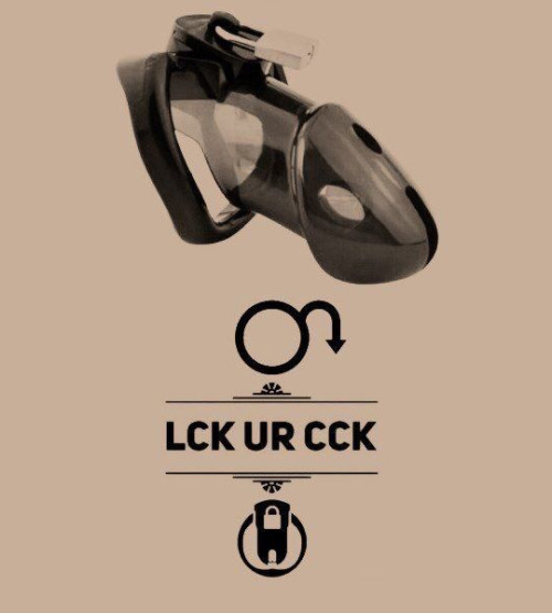 Lock Your Cock - a matter of course for every cross-dressing male-en-Femme, 24/7