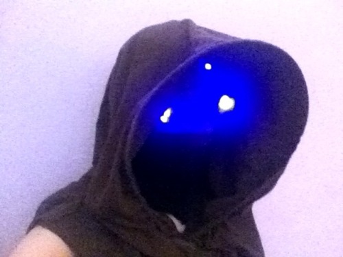 jawa eye possibilities. the amber ones are LED throwies and quite small, but will probably read fine