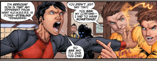 nightwingcouldyounot: The escalation from “hey is that my t-shirt” to… this 