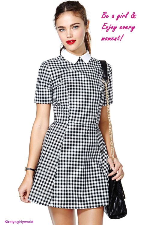 gingham dress