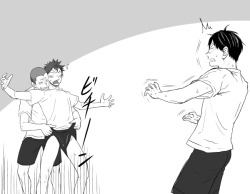 bokuto:  ハイキュー落書き【ホモ向け注意】 