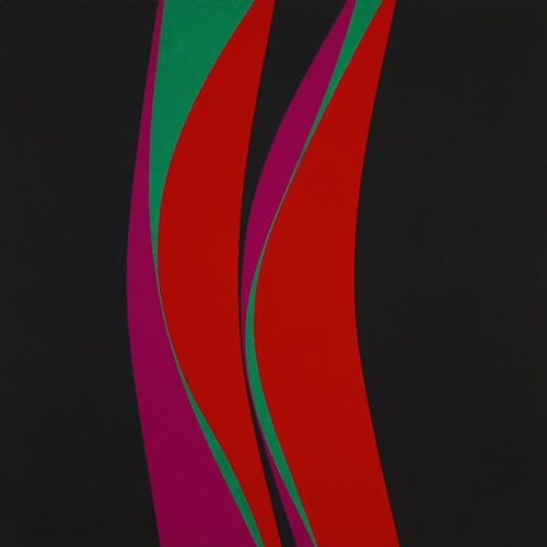 thunderstruck9: Lorser Feitelson (American, 1898-1978), Untitled (February 4), 1967. Oil on canvas, 