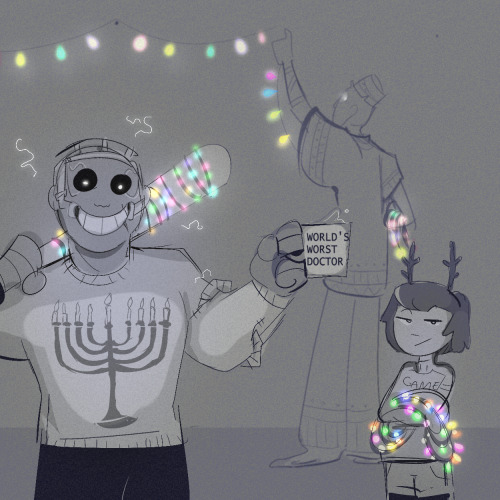 iridescent-king: I hope everyone had a wonderful holiday season!Don’t electrocute yourself taking do